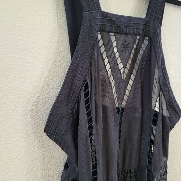 NWT Magali Pascal Tangier Eyelet Mini Dress S - Picture 6 of 15